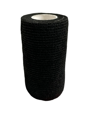 BANDAGEM AUTOADERENTE ELASTICA 7,5X450CM PRETA