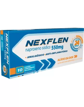 NEXFLEN 550 MG 10 CPR