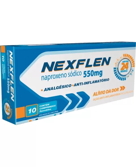 NEXFLEN 550 MG 10 CPR