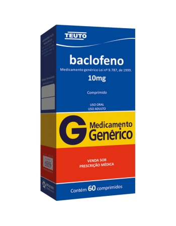 BACLOFENO 10 MG 60 CPR - GENÉRICO