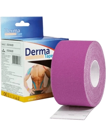 BANDAGEM ELASTICA DERMATAPE 5MX5CM LILAS