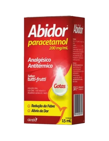 ABIDOR 15MLSOL ORAL (PARACETAMOL)