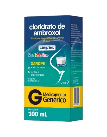 AMBROXOL 15MG/ML 100ML XAROPE PED - GENÉRICO