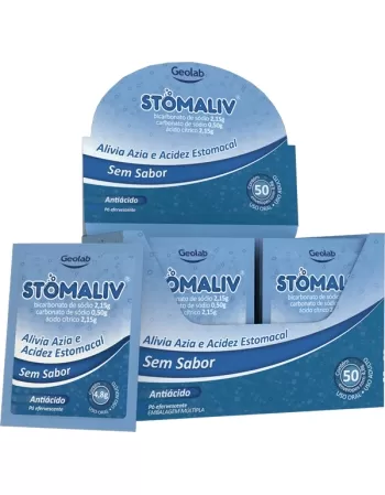 STOMALIV CX 50 ENV 4,8 GR (SEM SABOR)