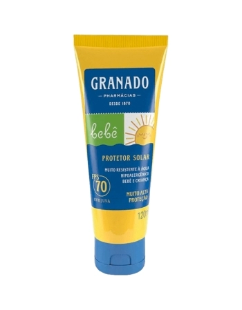 GRANADO PROTETOR SOLAR BEBE FPS70 120ML