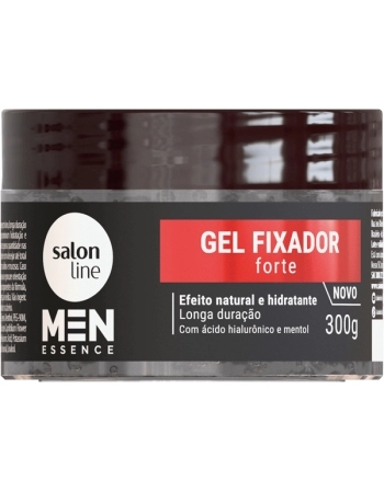 GEL FIXADOR FORTE SALON LINE MEN 300G