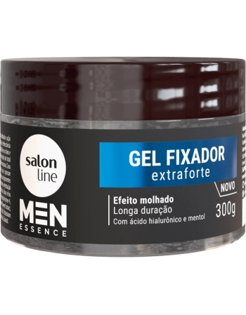 GEL FIXADOR EXTRA FORTE SALON LINE MEN 300G