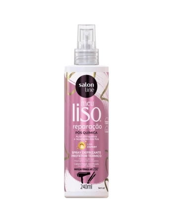 MEU LISO SPRAY REPARACAO PROT TERMICO COND 240ML SALON LINE