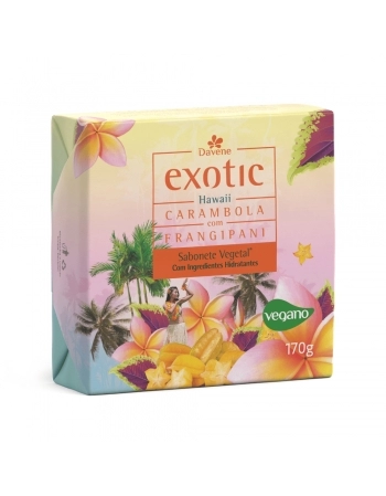 SABONETE EXOTIC HAWAII CARAMBOLA / FRANGIPANI 170G