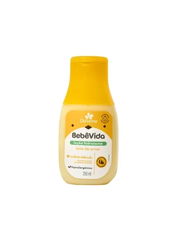 BEBE VIDA LOCAO HIDRATANTE LEITE DE ARROZ 200ML