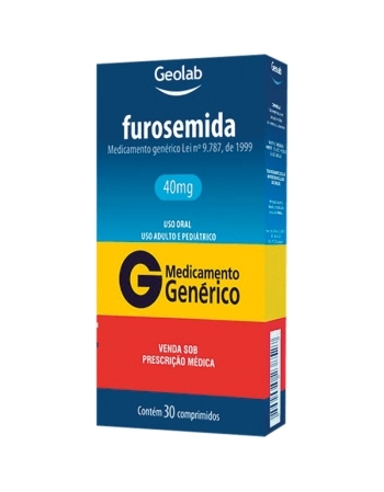 FUROSEMIDA 40MG 30CPR - GENÉRICO