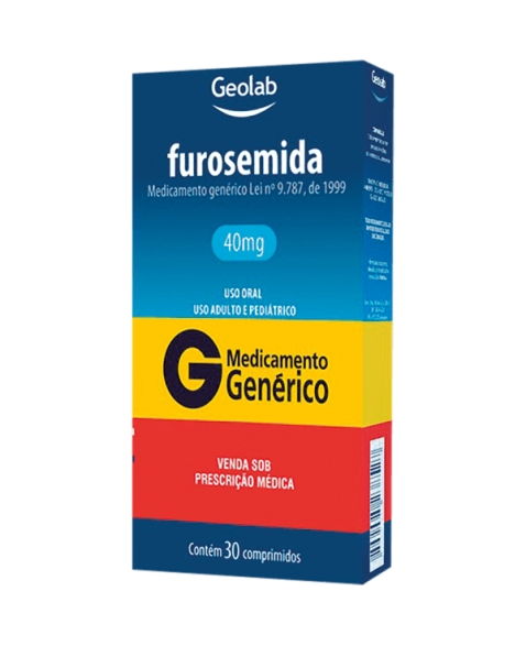 FUROSEMIDA 40MG 30CPR - GENÉRICO