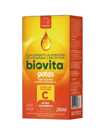 BIOVITA GOTAS 200MG/ML CARAMELO