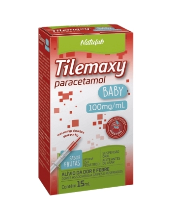 TILEMAXY BABY 100MG 15ML C/SERINGA DOSADORA NATULAB