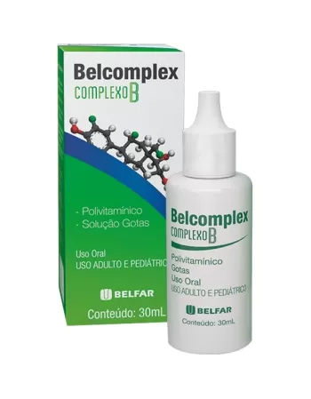 BELCOMPLEX B GTS 30ML AD E PED BELFAR