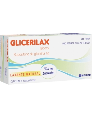GLICERILAX LACTENTES 6 UND (SUPOSIT GLICERINA)