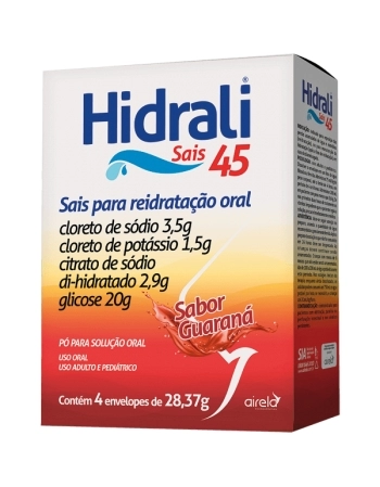 HIDRALI SAIS 45 SABOR GUARANÁ 4ENV 28,98 GR
