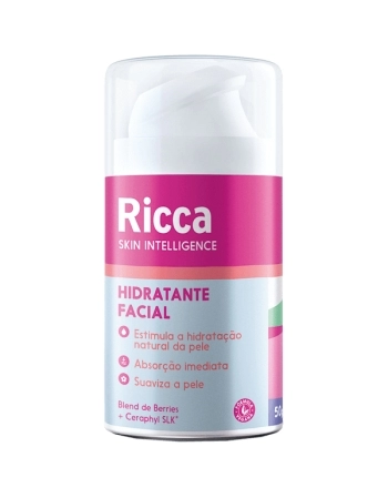 HIDRATANTE FACIAL SKIN INTELLIGENCE RICCA 50G