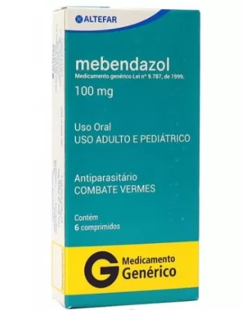 G.MEBENDAZOL 100MG 06 CPR