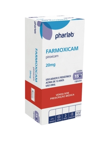 FARMOXICAM 20MG 15CPS (PIROXICAM)