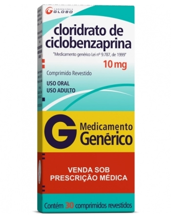G.CICLOBENZAPRINA 10MG 30CPR