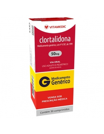 G.CLORTALIDONA 50MG 30CPR