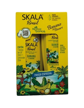 SKALA KIT SH+COND BANANA E BACURI 325 ML