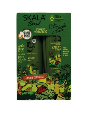 SKALA KIT SH+COND CAFE VERDE E UCUUBA 325 ML