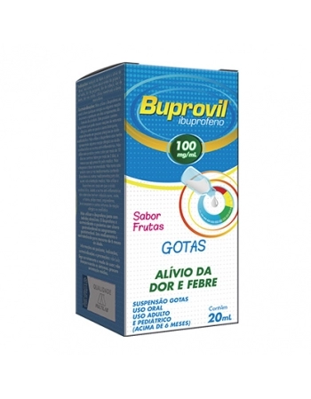 BUPROVIL GOTAS 100 MG/ML 20 ML SABOR FRUTA