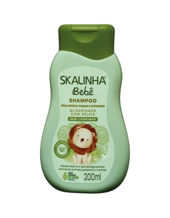 SKALA SHAMPOO GLICERINA SALVIA SKALINHA BEBE 200 ML