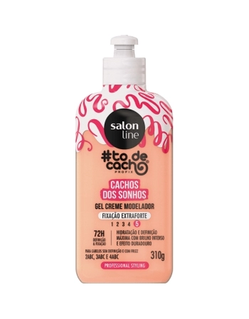 TODECACHO GEL CREME MODELADOR CACHO DOS SONHOS 310ML SALON LINE