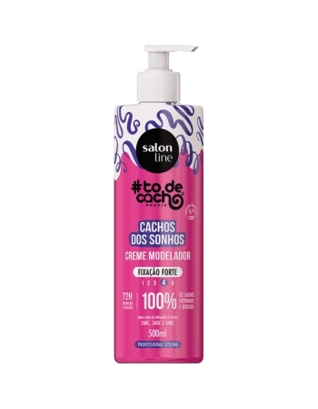 TODECACHO CREME MODELADOR CACHO DOS SONHOS 500ML SALON LINE