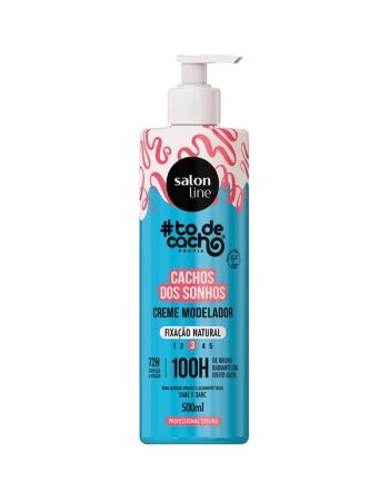 TODECACHO CREME MODELADOR CACHOS DOS SONHOS 500ML SALON LINE