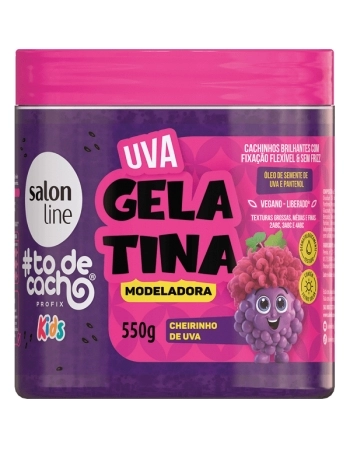 TODECACHO GELATINA MODELADORA UVA KIDS 550GR SALON LINE