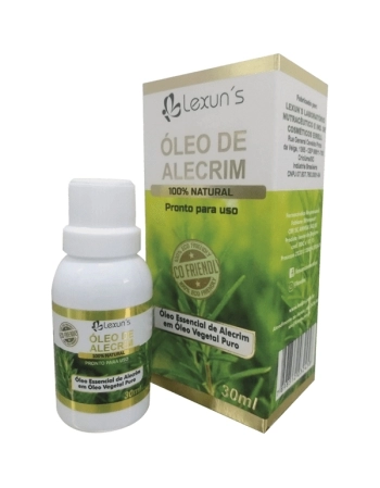 OLEO ESSENCIAL DE ALECRIM 30ML 100% NATURAL LEXUNS