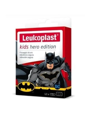 LEUKOPLAST CURATIVO KIDS HERO EDITION 12 UND 2 TAMANHOS