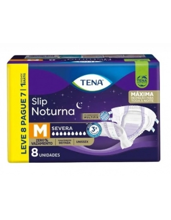 FRALDA TENA SLIP NOTURNA M L8 P7