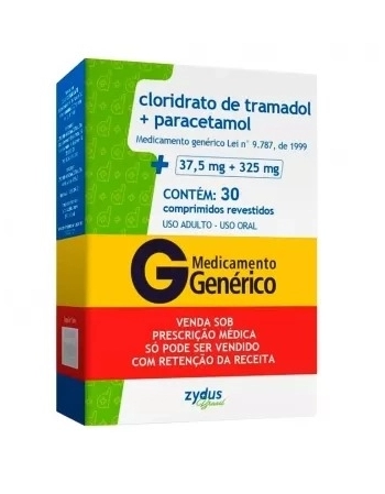 G.TRAMADOL+PARACETAMOL 37,5+325MG 30CPR P344