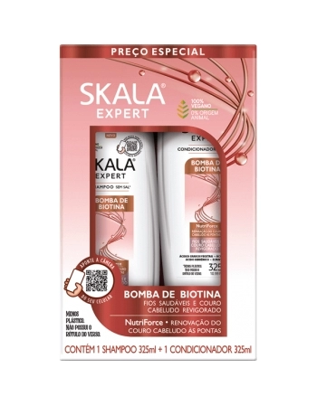 SKALA KIT SH+COND BOMBA DE BIOTINA 325 ML