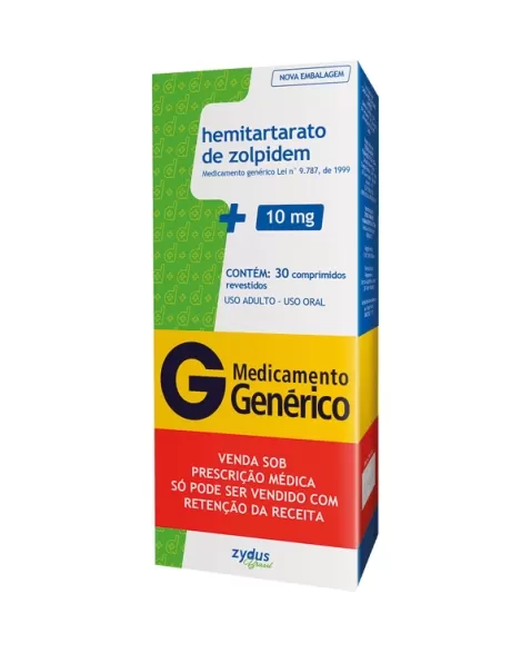 G. ZOLPIDEM 10MG 30CPR REVES ZYDUS