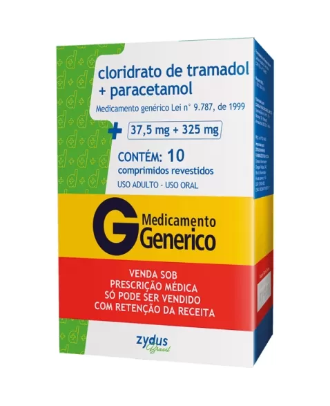 G. TRAMADOL+PARACETAMOL 37,5+325MG 10CPR REVES ZYDUS